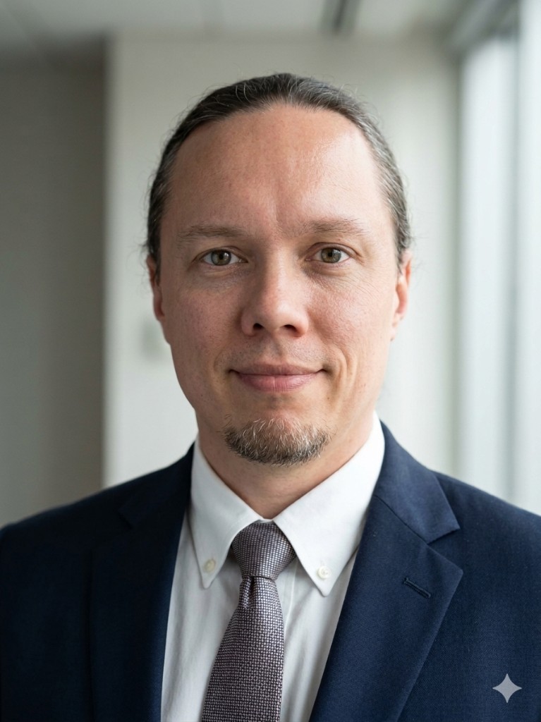 Leonid Dushin, professional headshot